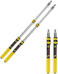 Bates- Extension Pole, 1.4 to 3 Ft Pole, 2 Pack, Yellow, ‎Paint Roller Extension Pole for Painting by BatesChoice