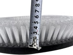 Unviersal 1 Piece Commercial 19 Inch Diameter Rotary Scrub Brush fit for Commercial Floor Scrubber Machine-Medium Brush (483mm) White - Image 4