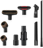 LANMU 9 Pack 1 1/4" Vacuum Attachments Compatible with Shark Navigator Lift-Away Models NV360 NV352 NV356E NV501 & Rocket HV301 HV322 Vacuum, Dryer Vent Crevice Tool Brush by LANMU