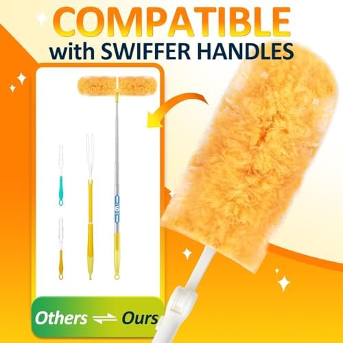 Multi Surface Duster Refills, 360-Degree Heavy Duty, 100 Count, Compatible with Swiffer Dusters - Image 3