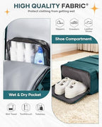 coofay Travel Backpack Carry on Flight Approved Mochila De Viaje Carry on Backpack for Airplanes Spirit Airlines Personal Item Travel Bag Traveling Backpack for Women Men Travel Essentials - Image 4