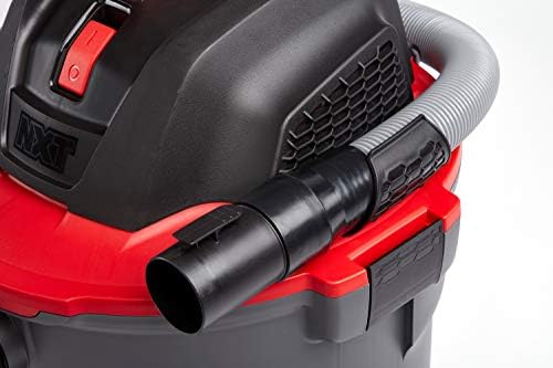 RIDGID 62703 RT1200 NXT 12-Gal. Wet Dry Shop Vacuum with Casters, 5.0 Peak HP Motor, and Pro Locking Hose,Dark Gray and Red - Image 5