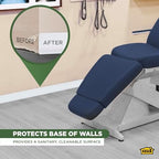 MD Building Vinyl Wall Base, Snow White, 4in x 48in - Image 3