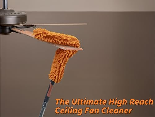 Long Handle Duster for Cleaning with Extension Pole 18-60" - Image 4