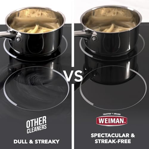 Weiman Glass Cook Top Cleaner and Polish - 10 Ounce [6 Pack] Heavy Duty No Scratch Glass Ceramic Safe Non-Abrasive Stovetop Cooktop Cleaner - Image 6