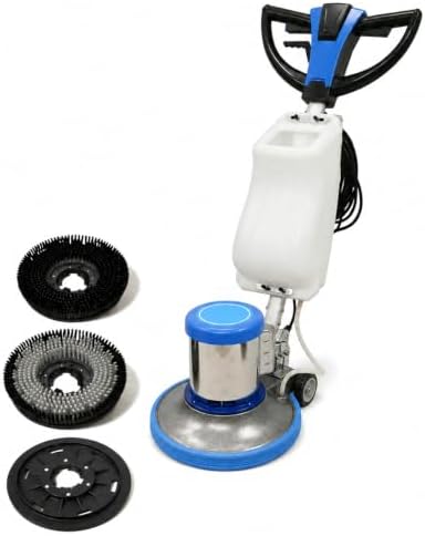 1100W Floor Buffer Polisher Machine φ17" Single Pad 175RPM 110V by LGXEnzhuo