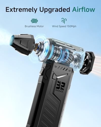 Electric Air Duster with 2 Swappable Battey Pack - Image 4