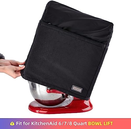 HOMEST Stand Mixer Dust Cover for KitchenAid 6/7/8 Quart Bowl Lift - Image 2