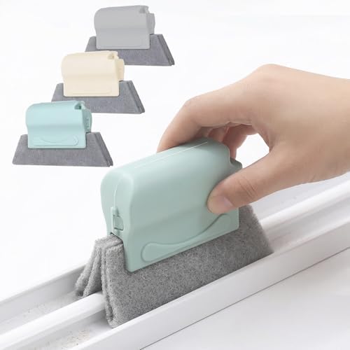 Window Track Cleaner, 3-Pack Cleaning Tools Handheld Cleaning Kit by Unknown