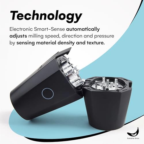 OTTO One-Touch Automatic Spice Mill - USB Rechargeable - Black - Image 5
