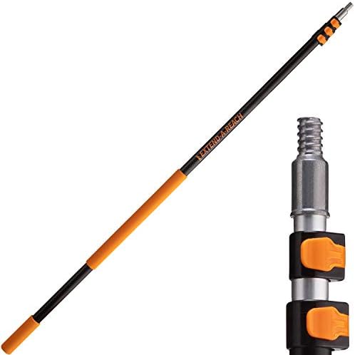 4-12 ft Long Telescopic Extension Pole, Multi-Purpose Extendable Pole by EXTEND-A-REACH