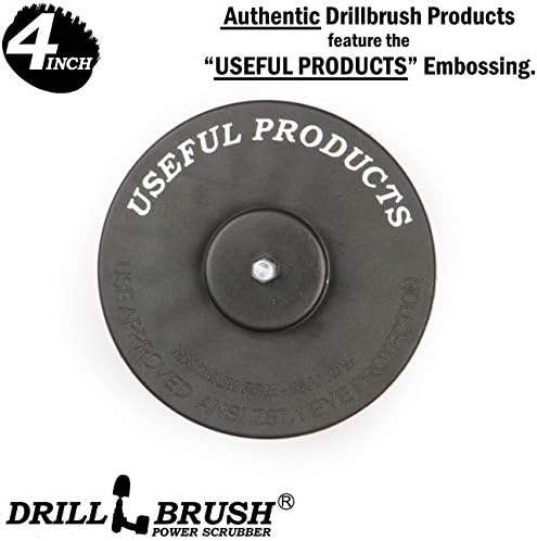 Bathtub Cleaning Supplies - Stone Bath Mat Cleaner Spin Brush for Shower - Image 7
