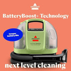 BISSELL Little Green Mini Cordless Portable Carpet Cleaner, 4015 - Image 3