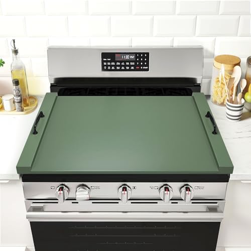 GASHELL Noodle Board Stove Cover with Handles for Electric, Gas Stove Top by GASHELL