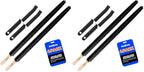 Holikme Dryer Vent Cleaner Kit 8 Pack - Household Cleaning Supplies,Long Flexible Refrigerator Coil Brush Radiator Brush,Dryer Lint Brush Home Essentials for Lint Trap Dust Vacuum Brush by Holikme