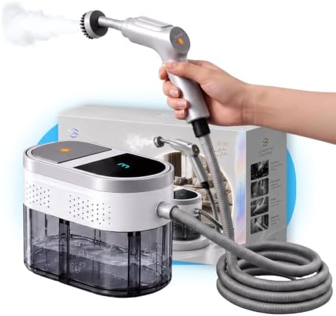 Handheld Steam Cleaner for Home, Portable, Ultra-Fast Heat-Up, Up to 230°F by Tuxumind