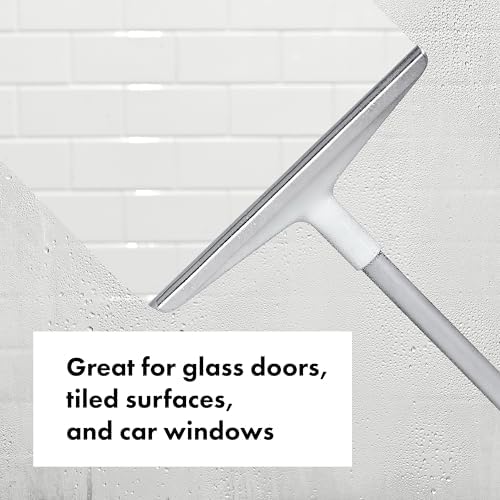 OXO Good Grips Aluminum Extendable Squeegee, Adjustable Shower Squeegee for Glass Doors - Image 2