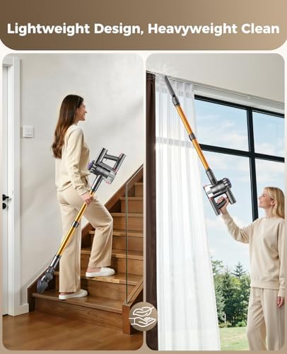 Cordless Vacuum Cleaner, 500W 45KPA Stick Vacuum Cleaners for Home - Image 6