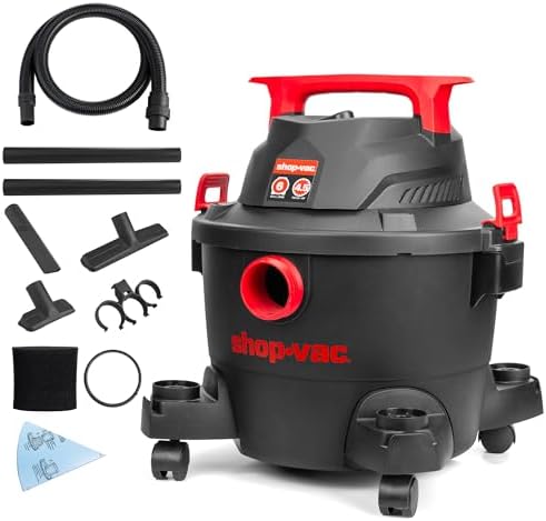 Shop-Vac 5430113 6 Gallon 4.5 Peak HP Wet/Dry Vacuum with Blower Function by Shop-Vac