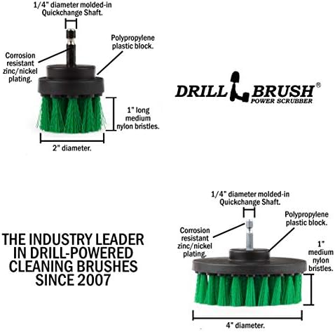 Drill Brush Kitchen Cleaning Supplies - Drill Brush Microwave Scrubber Set - Image 5