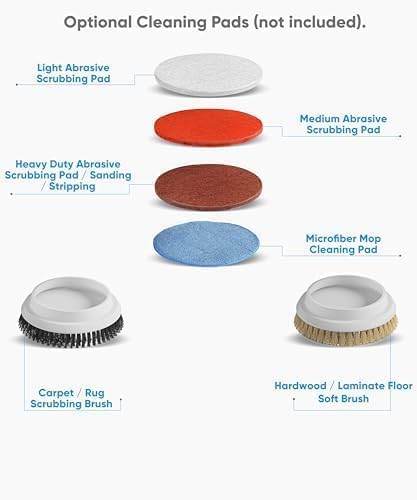 Prolux Core Heavy Duty Single Pad Commercial Polisher, Floor Buffer Machine, Scrubber, 15 Inch Commercial Duty w/Hard Brush Only - Image 6