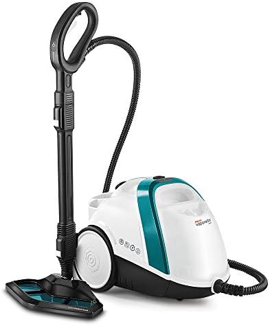 POLTI Vaporetto Smart 100 Steam Cleaner with Unlimited Steam Technology, Sanitize Floors, Carpets and Surfaces Adjustable High Power Steam Pressure Up to 58 PSI with 10 Accessories 1 Year Warranty by Polti