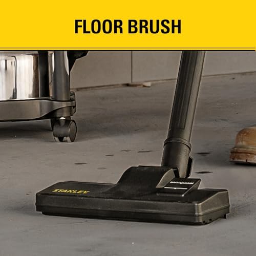 STANLEY Wet Dry Vacuum 5 Gallon with 4 HP Powerful Motor Suction,Stainless Steel Shop Vacuum Portable Wet Dry Vac for Jobsite, Workshop, Garage, Basement SL18130 - Image 3