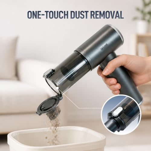 SirLord Portable Handheld Car Vacuum, 22000Pa Strong Suction for Car - Image 7