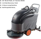 SUNMAX RT50D 22" Self-Propelled Floor Scrubber Dryer, 14.5-gal Tank, Up to 36,000 sqft/hour, Complete Set of Parts - Image 2
