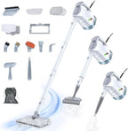 Steam Cleaner for Home, 10-in-1 Steam Mop with Detachable Handheld Steamer by ScrubWiz