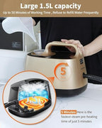 Steam Cleaner with 21 Accessories, 1.5L Capacity - Image 5