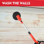 Cordless Power Scrubber Compatible with Milwaukee 18v Battery (Tool Only), Tronyan Brushless Floor Cleaner with Extension Handle, 4 Brush Heads for Floor, Bathroom, Kitchen, Car Cleaning(No Battery) - Image 5
