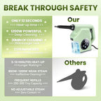 Handheld Steam Cleaner for Home, Steamer for Cleaning with 350ml Water Tank - Image 6