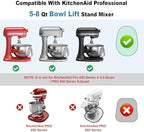 GuanQiao Food-Grade Wood Slider For KitchenAid 5-8 Qt Bowl Lift Mixer - Image 2