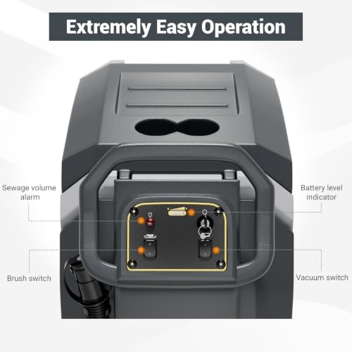 X4 Walk-Behind Commercial Floor Scrubber Machine - Image 4