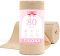 80 Pack Microfiber Cleaning Cloth Roll,Lint Free Rags & Tear Away Reusable Towels Washable Scratch,Ultra Absorbent Dish Rags(12" x 12") for Car Kitchen Home Garage-Apricot Yellow by Tigona