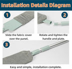 Retractable Gap Dust Cleaning Artifact | Extendable Duster & Retractable Dust Cleaner for Home (1PC (Includes 2* Replacement Brush Heads)) - Image 4