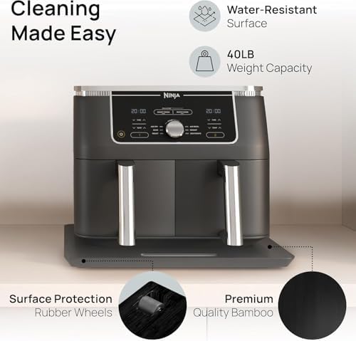 Ibyx Appliance Slider, Sliding Tray for Coffee Maker, 16x13 in, Black - Image 4