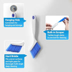 Crevice Cleaning Brush Set for Kitchen & Window Tracks, 4-Piece - Image 3
