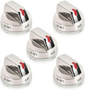 NX58R9421SG NX58N9420SG NX58R9421ST Knobs for Samsung Gas Stoves Replaces DG94-01712B, 5-Piece Burner Knob Set by Unknown