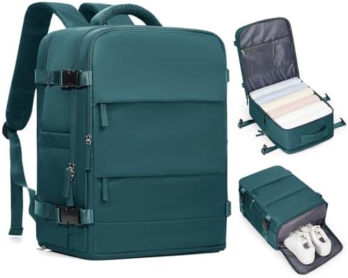 coofay Travel Backpack Carry on Flight Approved Mochila De Viaje Carry on Backpack for Airplanes Spirit Airlines Personal Item Travel Bag Traveling Backpack for Women Men Travel Essentials by coofay