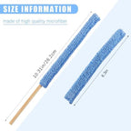 Honeydak 6 Pcs Microfiber Detail Duster Sticks Mini Crevice Cleaning Tools - Image 2