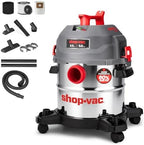 Shop-Vac 5 Gallon Ultra Quiet Shop Vacuum Wet and Dry, 4.5 Peak HP, 5430542 by Shop-Vac