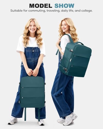 coofay Large Vacuum Backpack Travel with Pump Vacpack Travel Backpack with Vacuum System Compression Backpacks for Travel Easy Vac Pack Carry on Luggage - Image 4