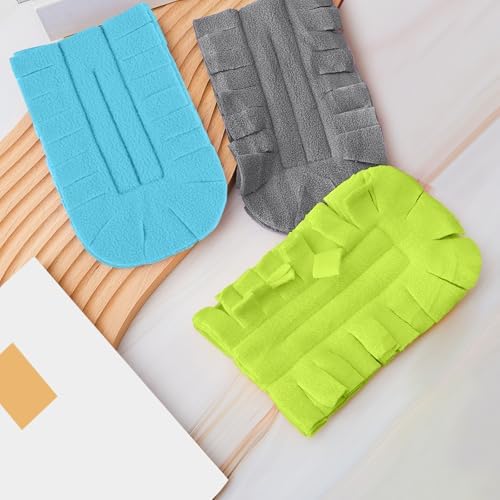6 Pcs Reusable Duster Refills Washable Pads, Blue,Green,Grey - Image 6