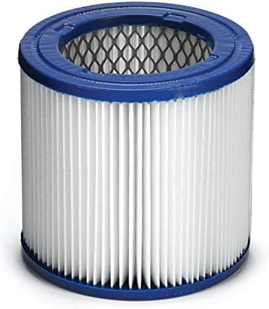 Shop-Vac 9032933 Ash Vacuum HEPA Cartridge Filter, Effective Filtration, Dry Non-Hazardous Material Use, (1-Pack) by Shop-Vac