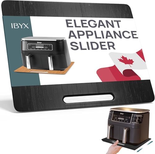 Ibyx Appliance Slider, Sliding Tray for Coffee Maker, 16x13 in, Black by Ibyx