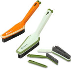 3-in-1 Detail Cleaning Brush, Crevice Grout Brush, 2PCS by UdealTopia