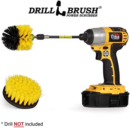 Bathroom Accessories - Bathroom Cleaning Tools - Drill Brush Attachment Set - Image 4