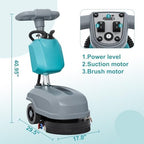 15'' Walk Behind Commercial Floor Scrubber Machine - Image 3